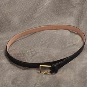 Arden Leather Mens Belt Size 90/36 Black Italian Leather. NWOT